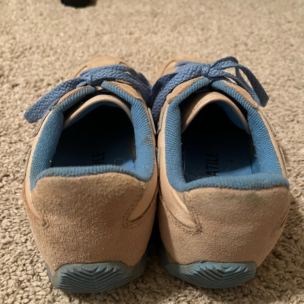 Volatile Brand Suede Platform Sneakers